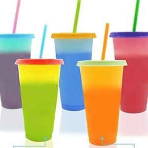 Colour changing cups brand new